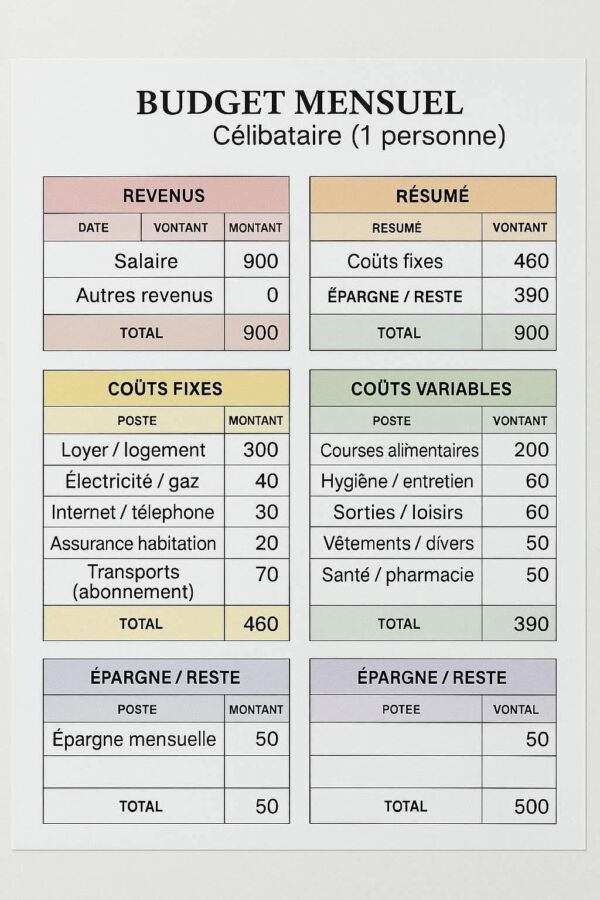 budget étudiant conseils pratiques