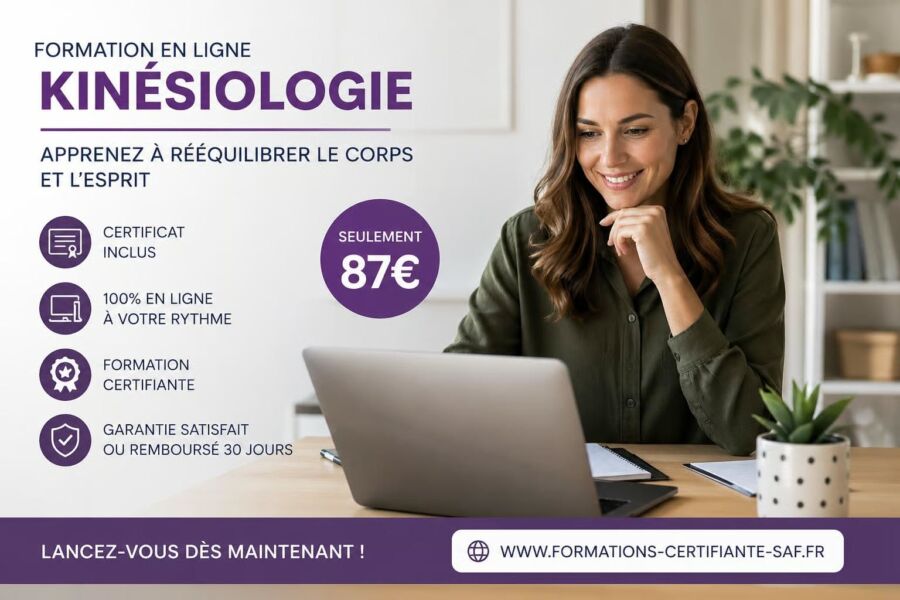 Cours en ligne kinésiologie