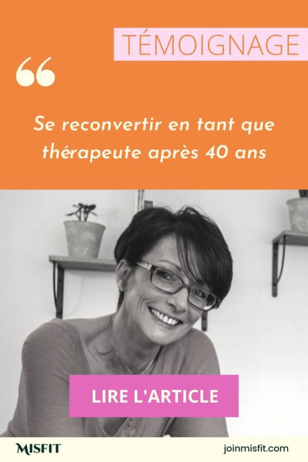 Changement de carrière à 40