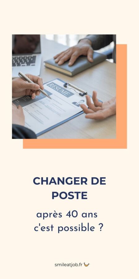 Nouvelle voie professionnelle 40 ans