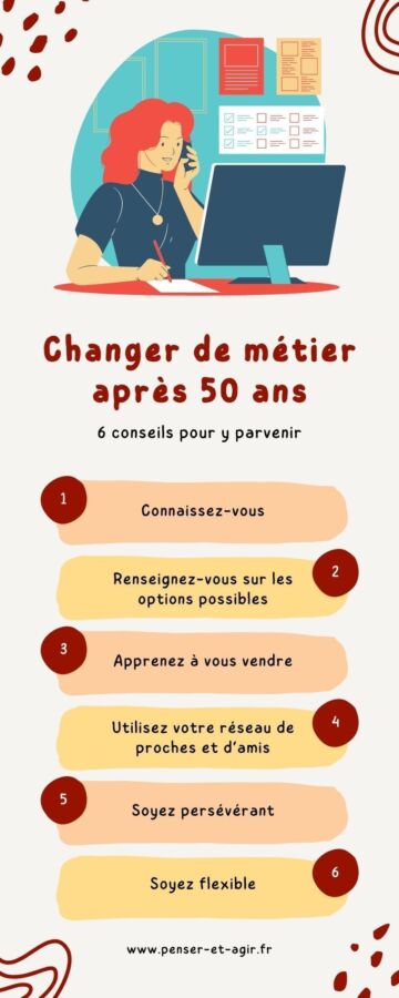 Reconversion professionnelle à 50 ans