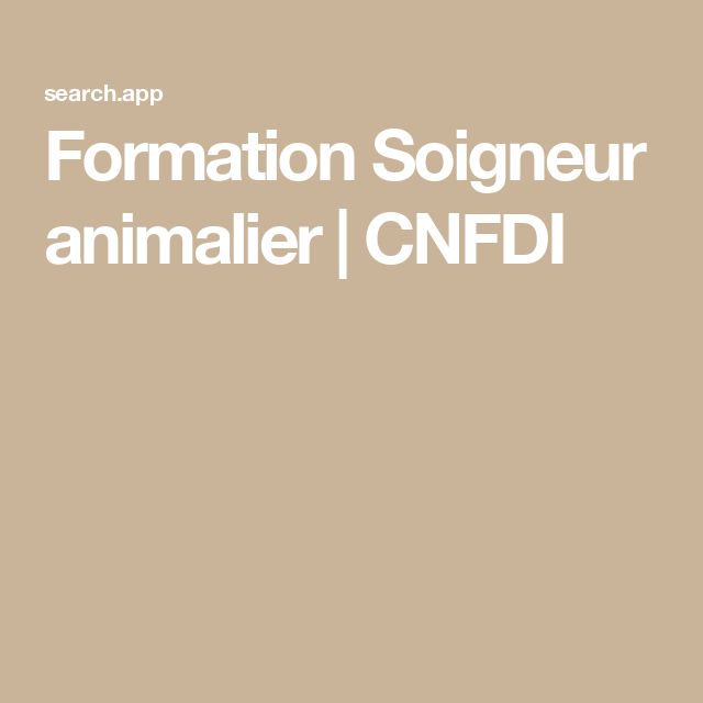 Expert en soins animaliers reconnu