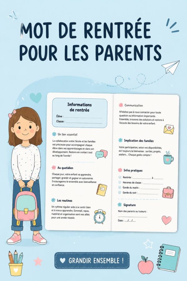 École obligatoire âge enfant