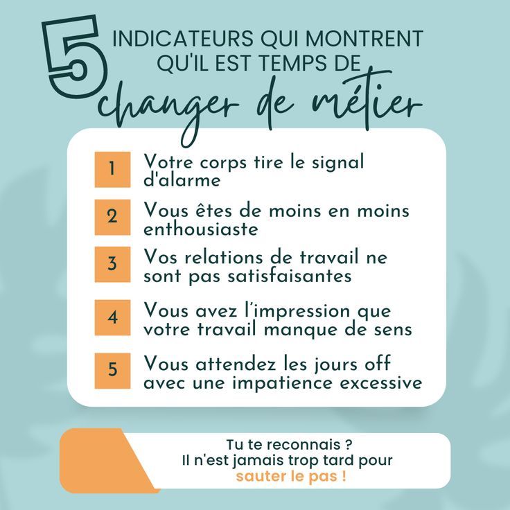 Coaching changement de métier